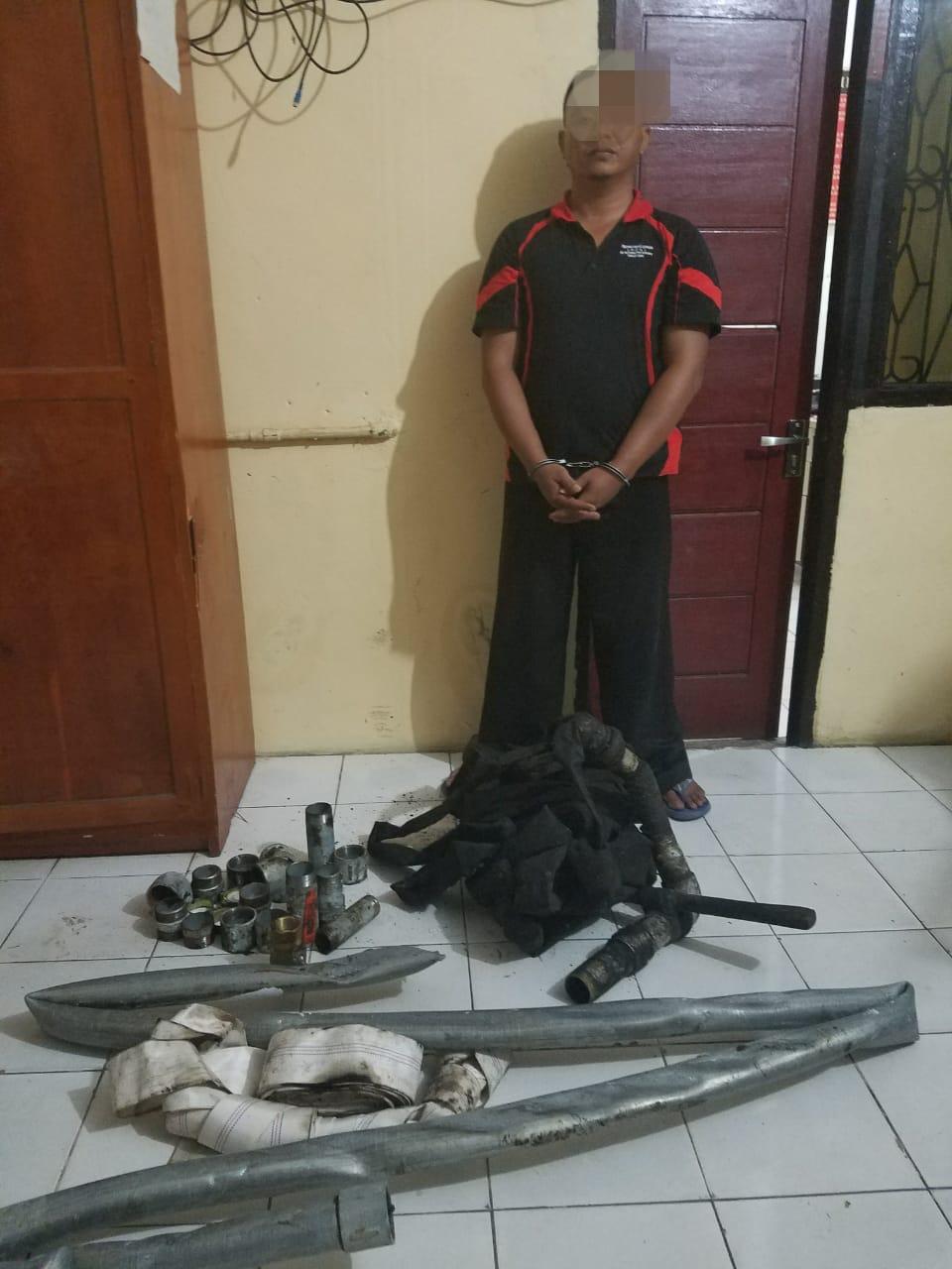 Polres Kampar Menciduk Pelaku Ilegal Tapping