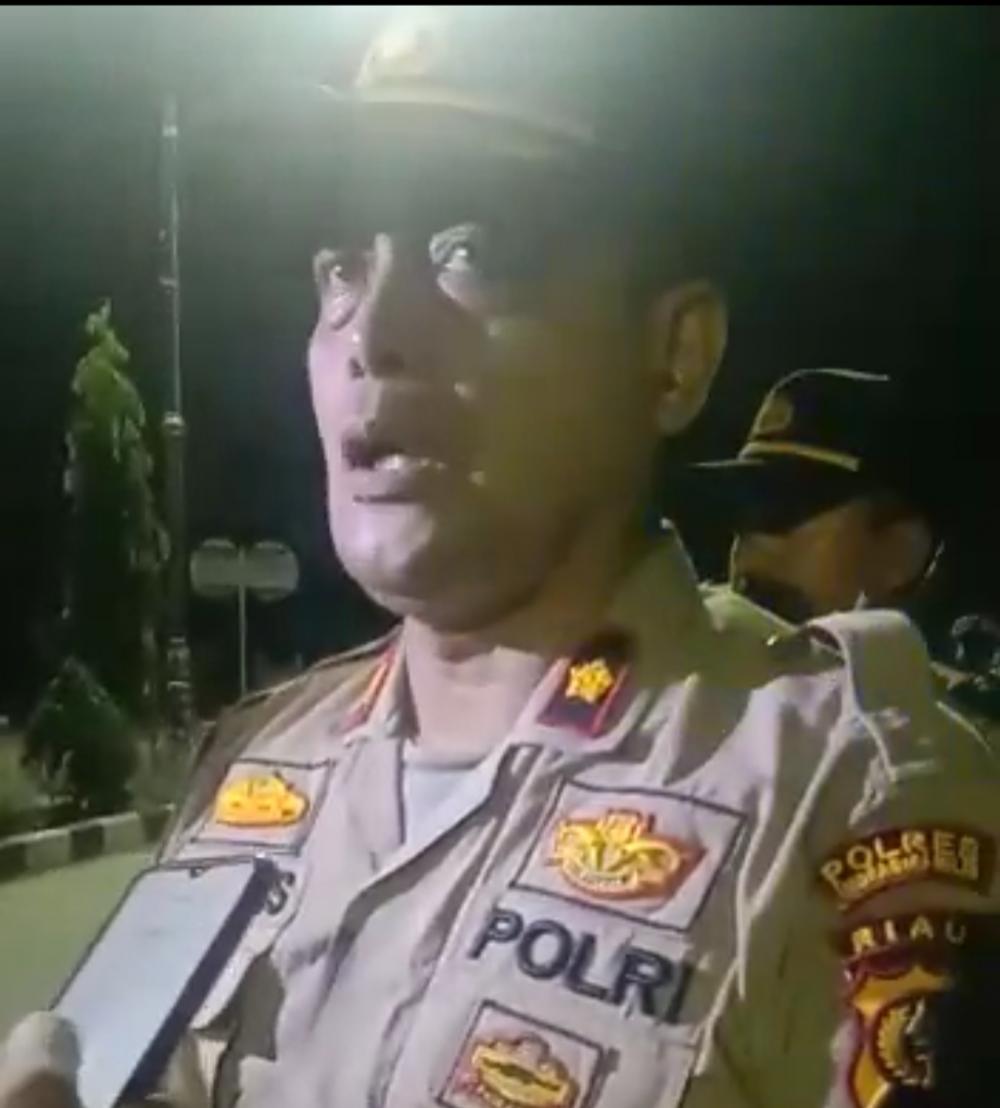 Waka Polres Inhil Ingatkan Muda Mudi Pada Pergantian Tahun Baru 2020 Jangan Lakukan Ini!.