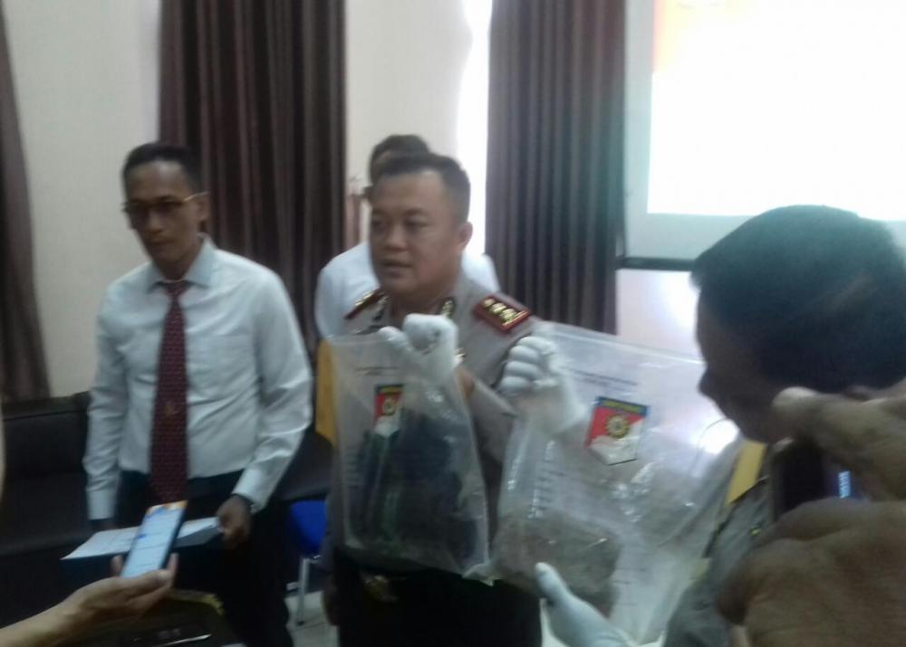 Kapolres Banjar Tetapkan Empat Orang Tersangka Kasus Ambruknya Bangunan Di Situ Leutik