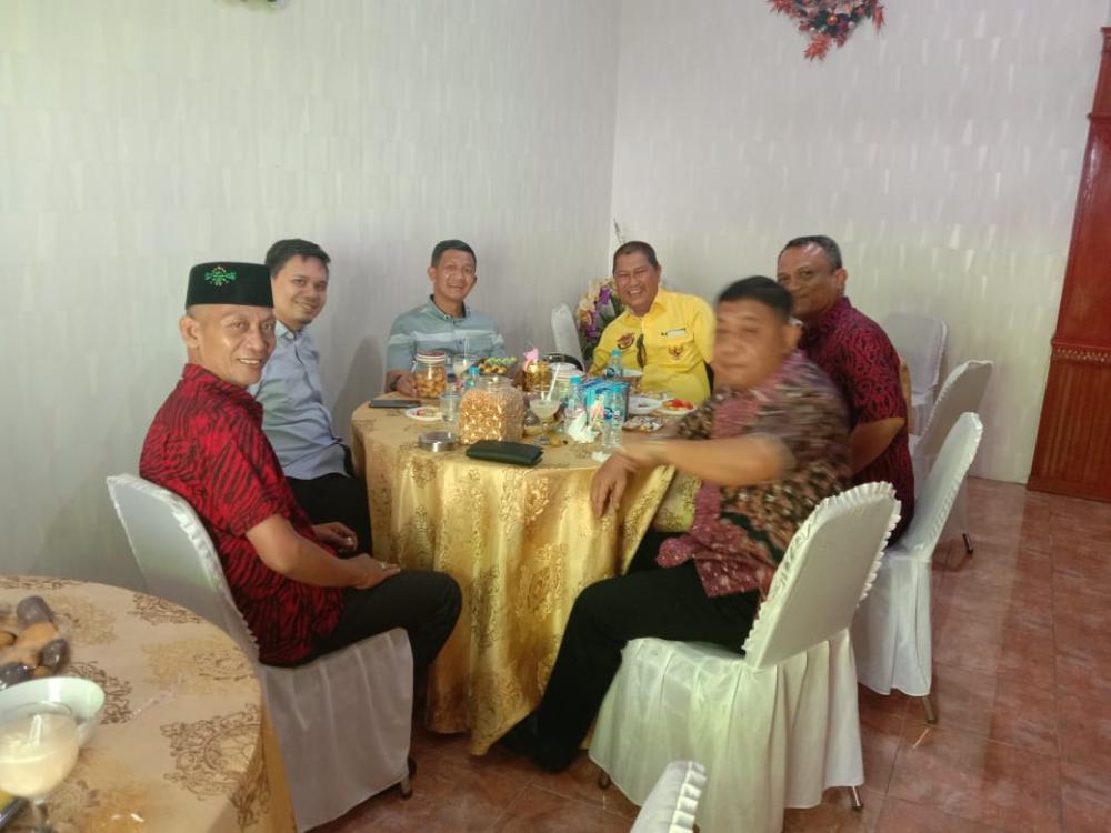 Open Hause Perayaan Natal Di Kediaman Kapolres Inhil AKBP Indra Duaman di Hadiri Forkopimda Inhil