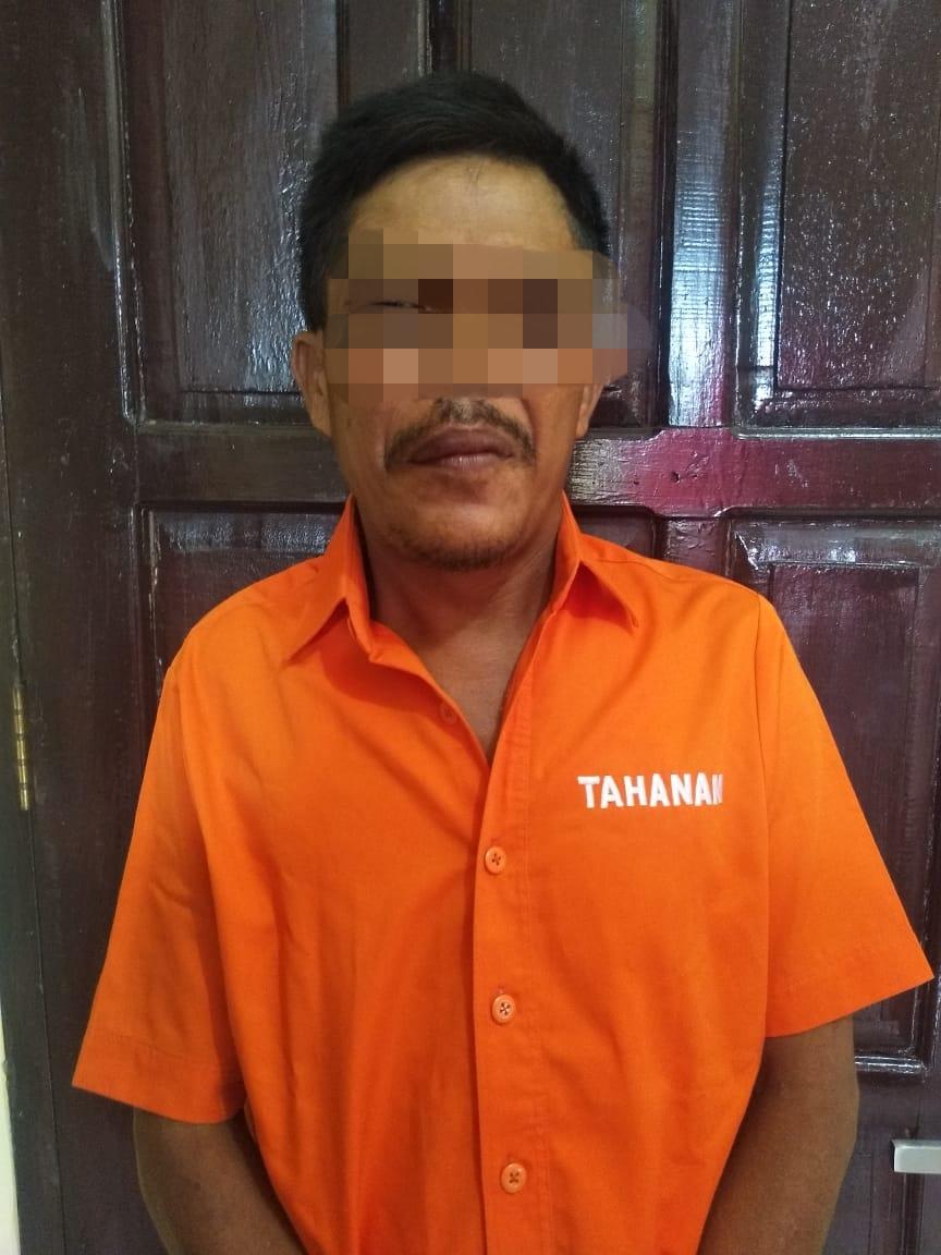 Lelaki Bejat ini Ditangkap Polsek Tapung Hulu karena Diduga Kuat Cabuli Anak Dibawah Umur