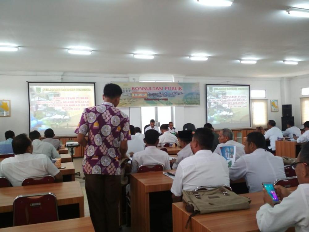 Pemkab Rohil Gelar Konsultasi Publik Ranperda RTRW