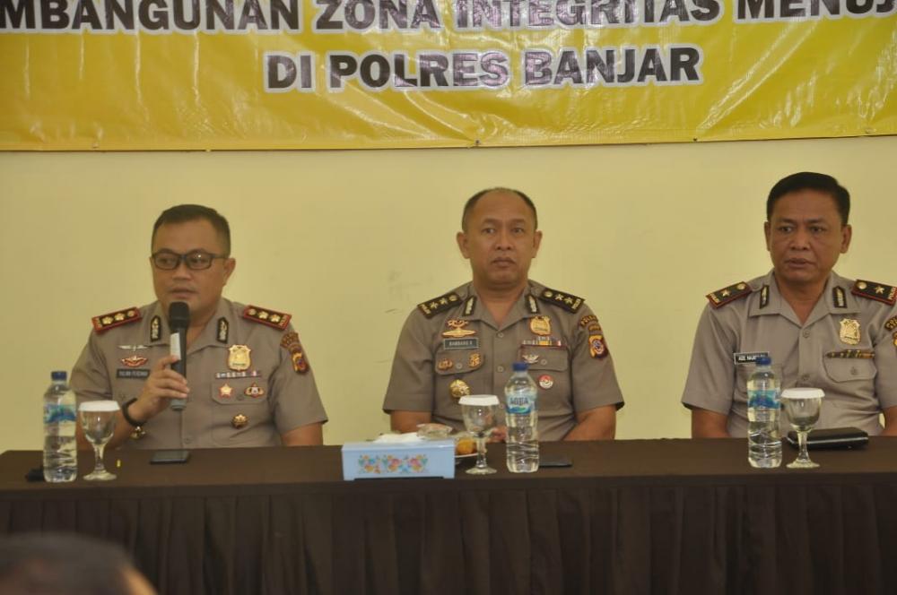 Komitmen Polres Banjar untuk Jadikan ZI Menuju WBK dan WBBM