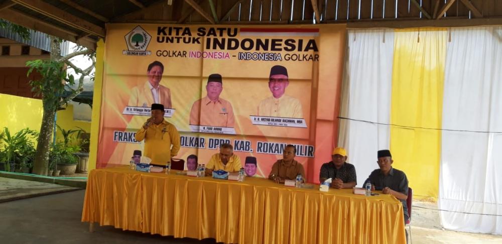 Fuad Ahmad Tegaskan Seluruh Dewan Fraksi Golkar Konsisten Perjuangkan Aspirasi Rakyat