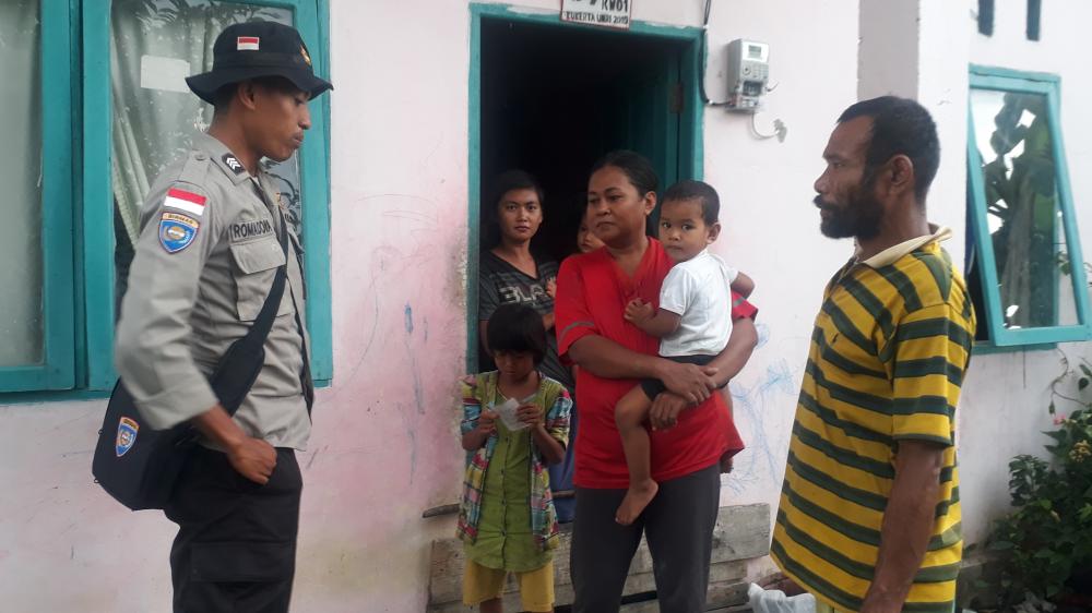Melalui Giat Sambang Kelurahan Bhabinkamtibmas Rangkul Warga Binaannya