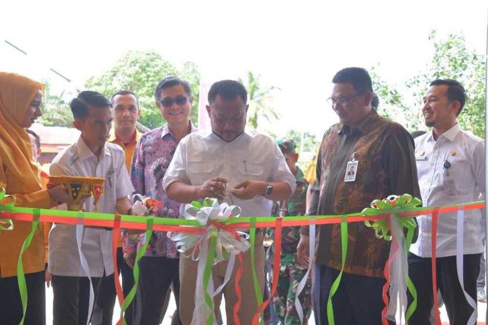 Resmikan Kantor Kas BRK Kota Bangun Tapung Hilir, Bupati Kampar ; Bangkitkan Ekonomi Masyarakat.