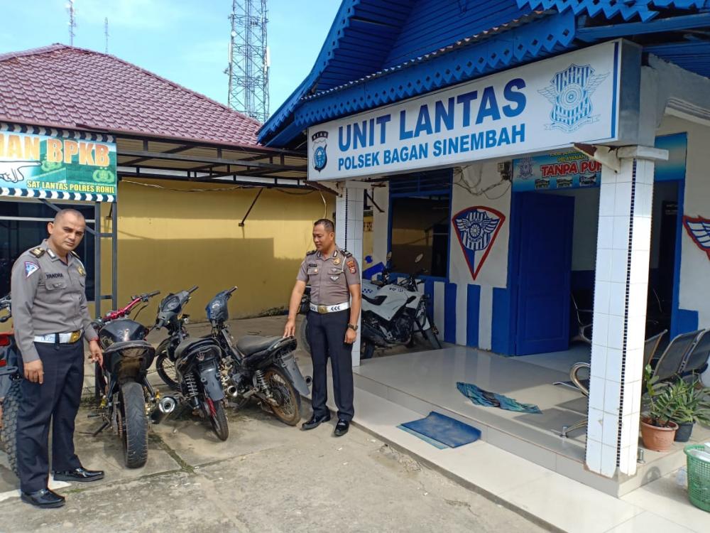 Antisipasi Balap Liar, Unit Lantas Polsek Bagan Sinembah Rutin Gelar Operasi Antisipasi