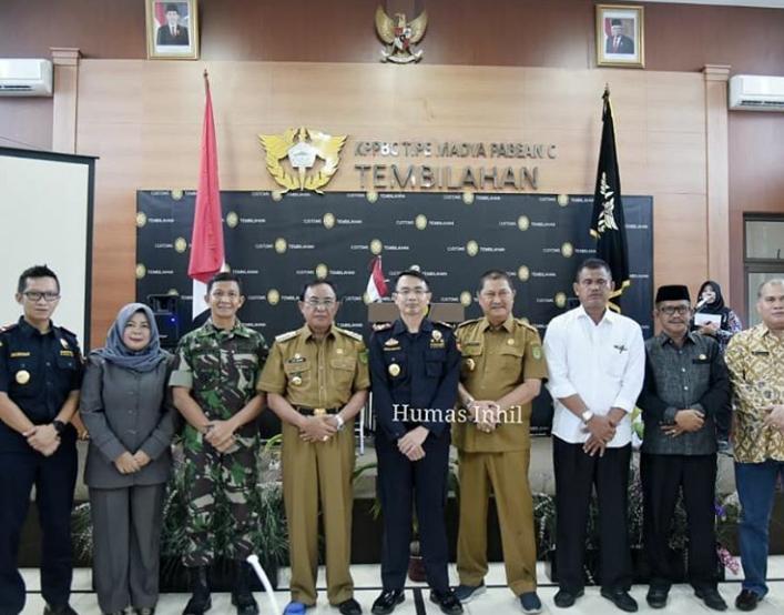 HM Wardan dan H Syamsuddin Uti Hadiri Coffe Morning dan Pisah Sambut Kepala KPPBC TMP C Tembilahan