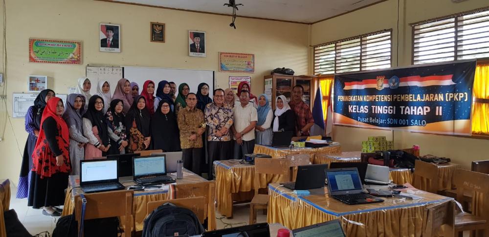 Kadispora Kampar Kunjungi Kegiatan Peningkatan Kompetisi Pembelajaran (PKP)