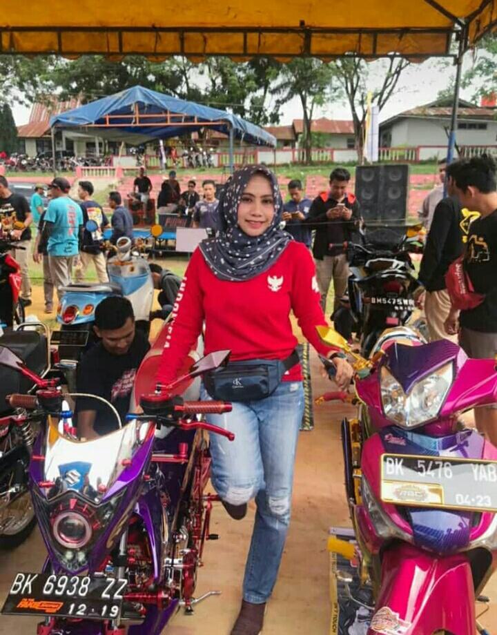 Kontes Modifikasi Sepeda Motor di Pekan Raya Bagan Sinembah, Camat Sampaikan ini..