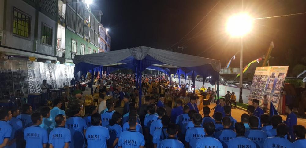 H Said Syarifuddin Ketua HNSI Kab Inhil Melantik Pengurus HNSI Kec Batang Tuaka