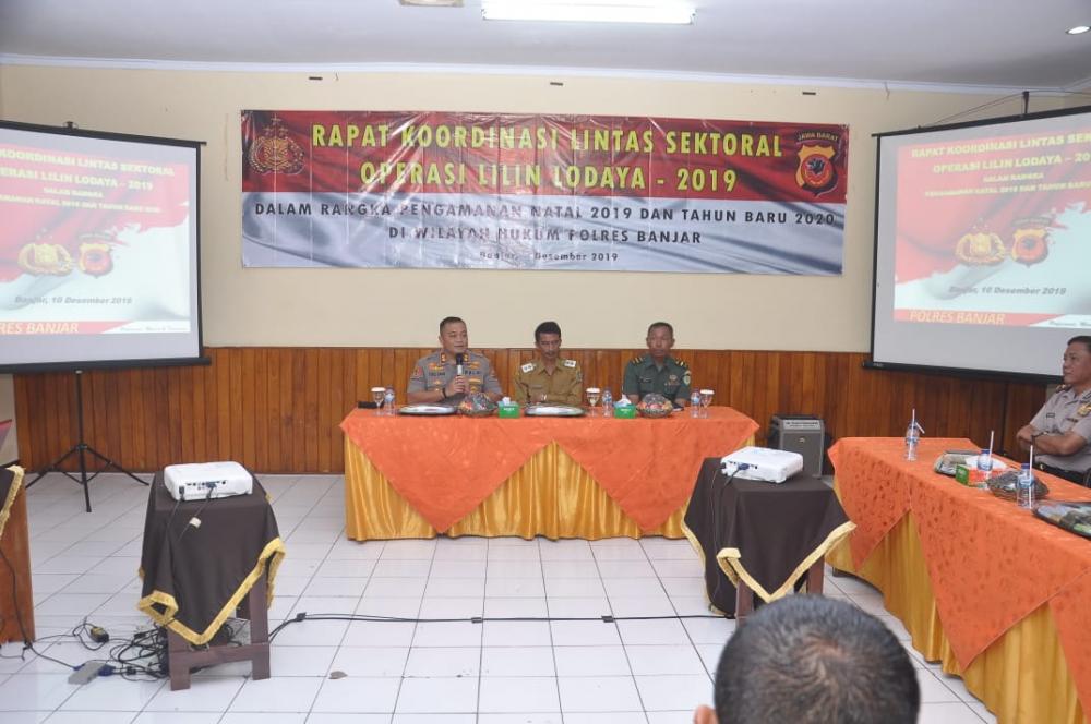 Rapat Koordinasi Lintas Sektoral Operasi Lilin Lodaya 2019