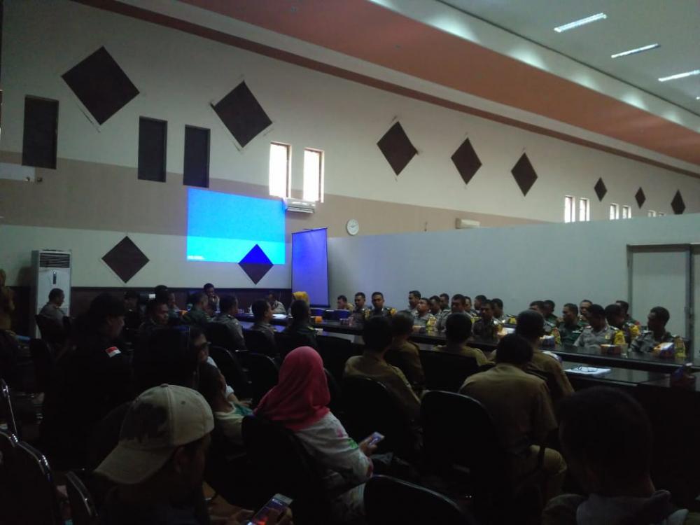 Pembukaan Acara Sosialisasi Sapu Bersih Saber Pungli.