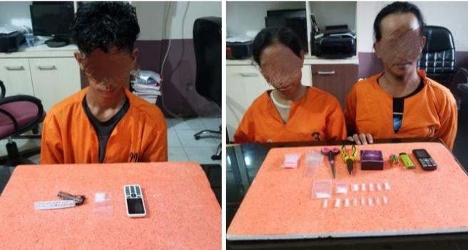 Penyalagunaan Narkoba, 3 Orang Diciduk Polisi