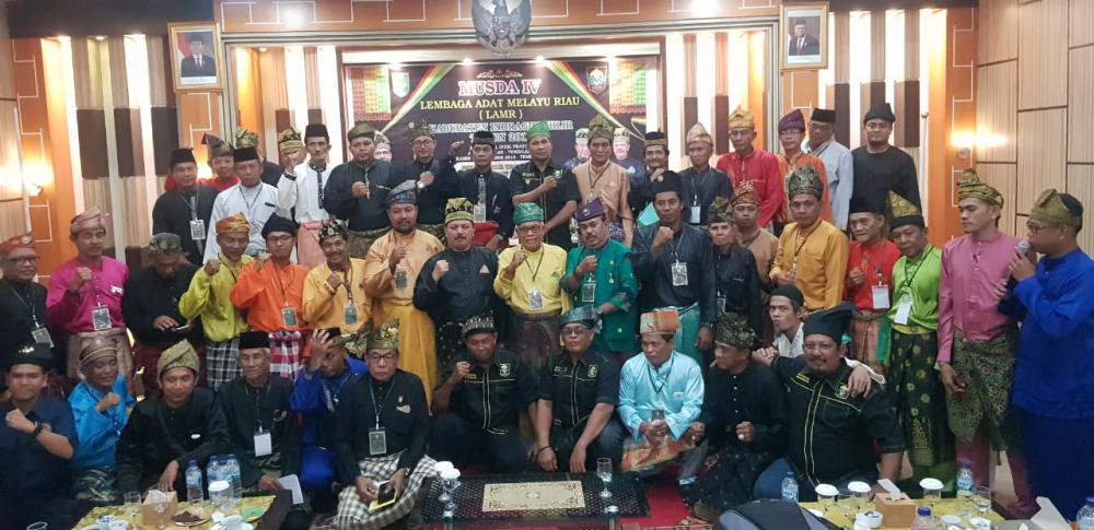 H Said Syarifuddin Terpilih Secara Aklamasi Sebagai Ketua DPH LAM Kab Inhil Periode 2019/2024.