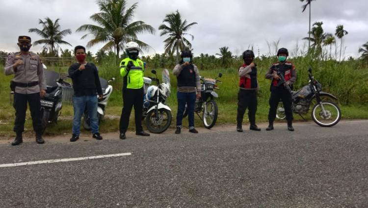 Polres Tembilahan Tetap Rutin Gelar Patroli Anti Begal Meski dalam Suasana Libur
