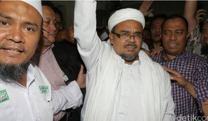 Habib Rizieq Shihab Dijerat Dengan Pasal 216 dan 160 KHUP