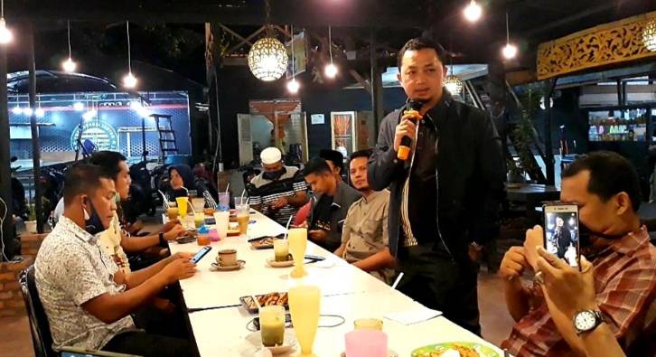 Anggota DPR RI dan DPRD Riau Ngopi Bareng dengan Insan Pers Kampar Bahas Potensi Daerah