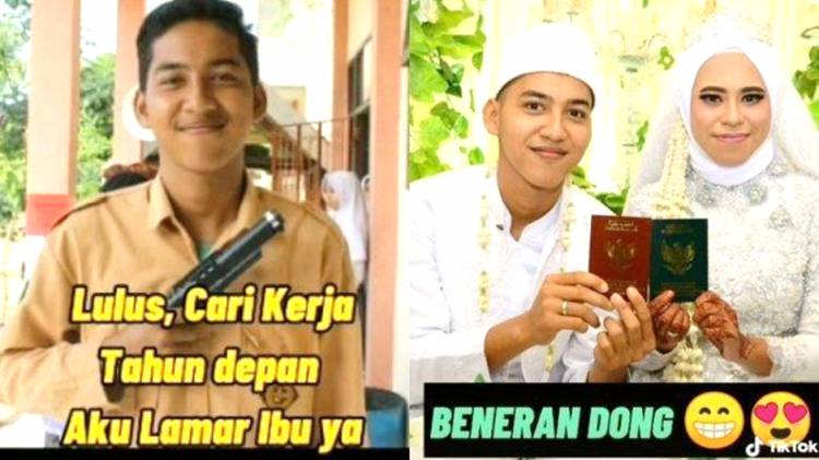 Viral Perjuangan Mantan Murid Nikahi Gurunya, Beda Usia Tak Halangi Cinta Keduanya