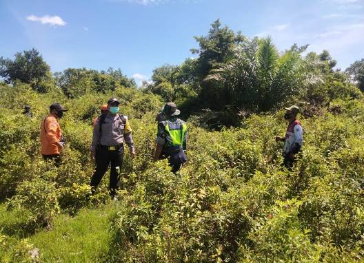 Koramil  04/Rupat Gelar Patroli Lahan Rawan Kebakaran