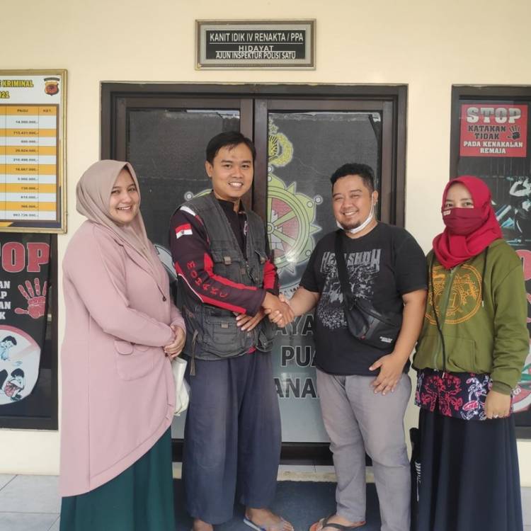 Satreskrim Polres Banjar Fasilitasi dan Klarifikasi Terkait Percobaan Penculikan yang Ramai di Medsos