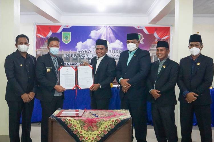 APBD Rohil Tahun 2022 Ditetapkan Sebesar Rp 2 Triliun