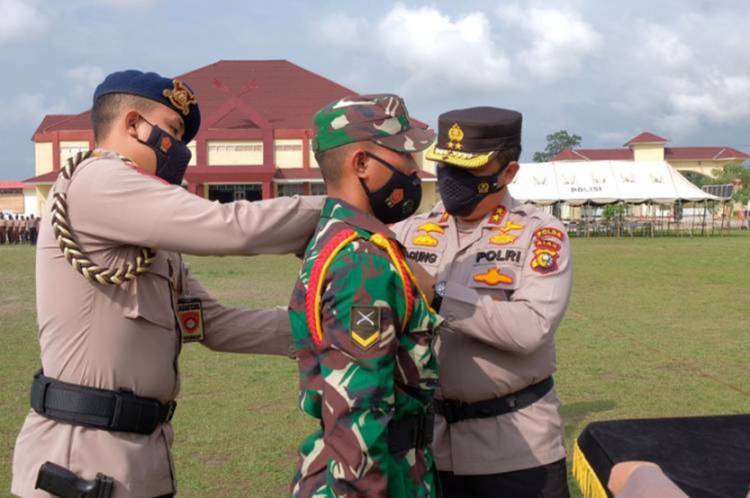 Kapolda Riau Buka Pendidikan Latihan Integrasi Dikmaba TNI AD dan Diktukba Polri 2021
