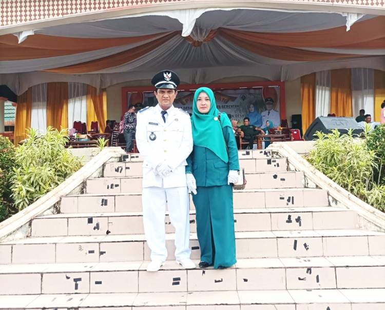 Resmi Dilantik Periode ke-2, Kades Suriadi Bertekad Mantapkan Pembangunan di Desa Tekulai Hilir