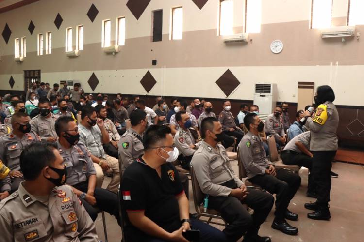 Kapolres Banjar Berikan Arahan kepada Personel Jelang Pelaksanaan PSB
