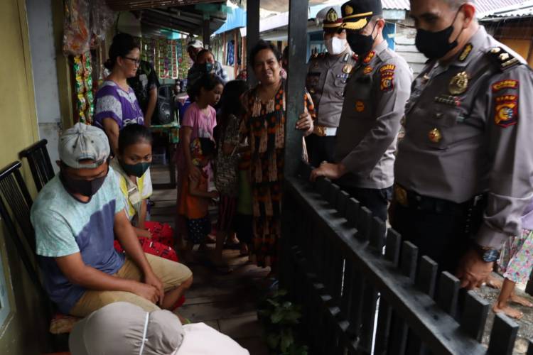 Polres Inhil Layani Vaksinasi di Tempat dan Antar Jemput Warga