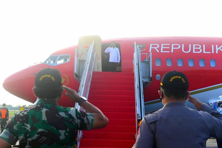 Hari Ini Presiden Jokowi Kunker ke Kalbar, Berikut Ini Agenda Presiden dalam Kunkernya
