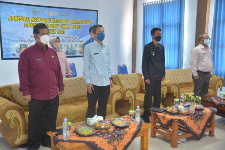 Wawako Banjar Ikuti Kegiatan Forum Nasional Stunting 2021 yang Dibuka Wapres K.H. Ma&rsquo;ruf Amin
