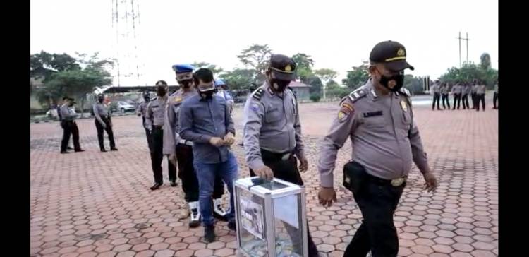 Bantu Korban Dampak Erupsi Gunung Semeru, Polres Rokan Hilir Galang Dana