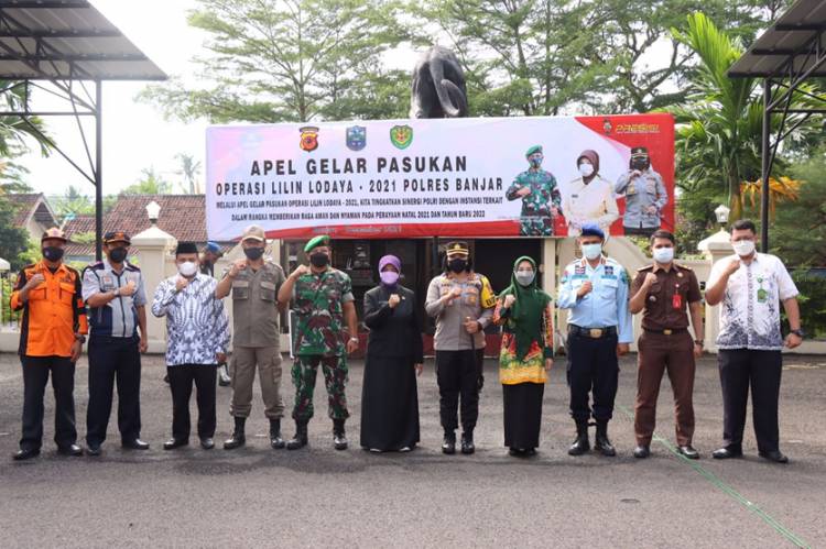 Gelar Operasi Lilin Lodaya 2021, Kapolres Banjar: Tidak Ada Penyekatan Hanya Pengecekan Kartu Vaksin