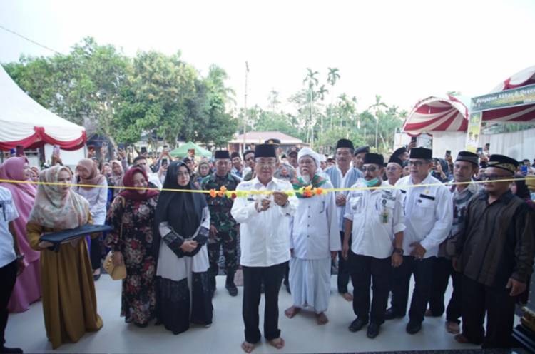Bupati Inhil Apresiasi Gerakan 1000 Rupiah per Hari Bangun Masjid Baitul Mukminin Kempas Jaya