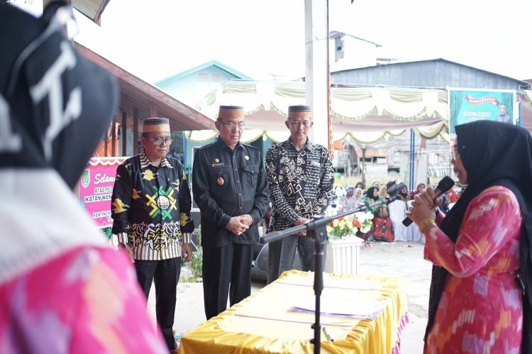 Pengukuhan IWSS Sungai Batang, Bupati Inhil Ajak Pengurus Dukung Program Pemerintah