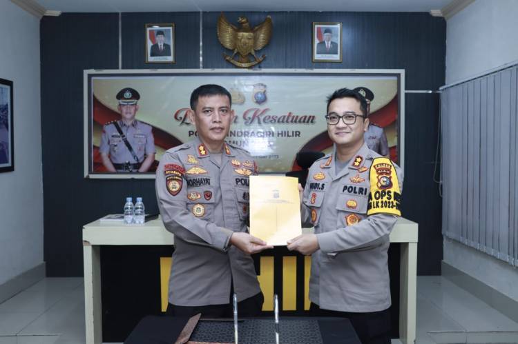 Kapolres Berganti, Mapolres Gelar Kenal Pamit dan Parade Farawell.
