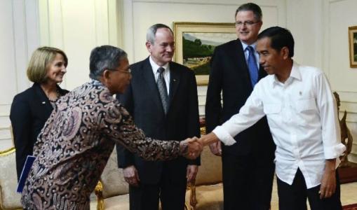 Petinggi Cevron Temui Jokowi Bahas Investasi Migas