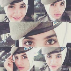Wilan, Satpol PP Cantik di Bengkalis