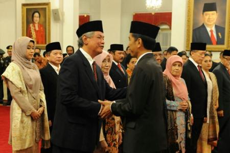Presiden Jokowi Lantik Sembilan Anggota Wantimpres