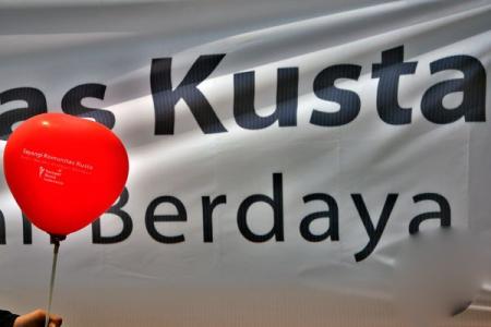  Hari Kusta Sedunia 2015 : Hilangkan stigma kusta bisa sembuh tuntas.