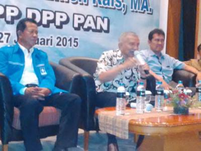 Amien Rais Yakin Kongres PAN di Bali Aman