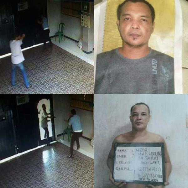  Berhasil Kabur Dari Lapas, Pria Ini Terekam CCTv