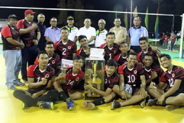  Semperna HUT Pertamina Ke 58 Ditutup, Opris dan Bapor Pertamina Juara I Turnamen Volley Ball 