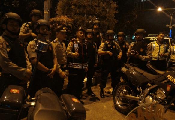 Antisipasi Begal, Polresta Pekanbaru Kerahkan Kekuatan Penuh