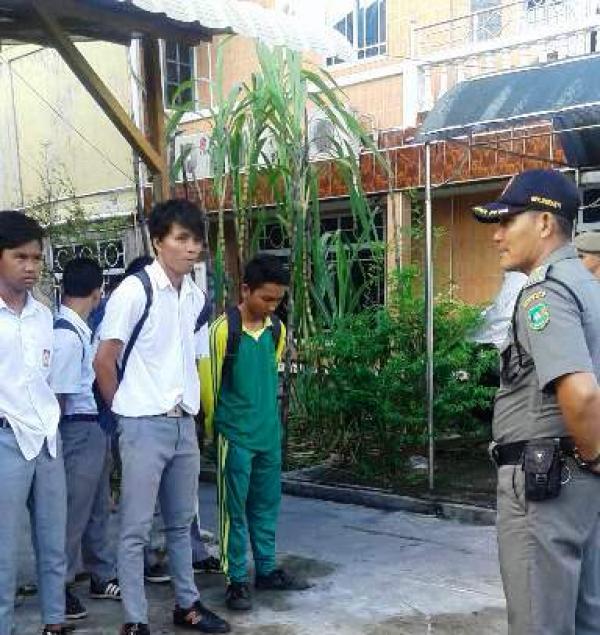 Asyik Main Game, 7 Pelajar di Selatpanjang Terjaring Razia