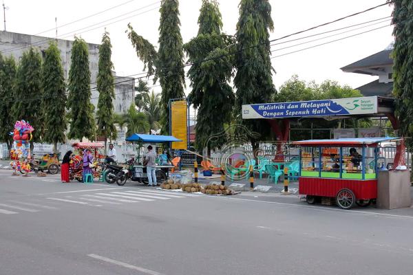 Distako Ajak PKL Jaga Kebersihan dan Ketertiban
