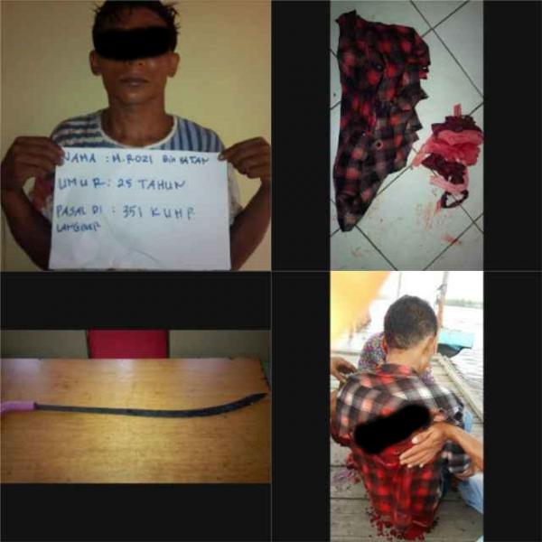 Lagi Asyik Main Domino, Anton Malah Jadi Korban Pembacokan