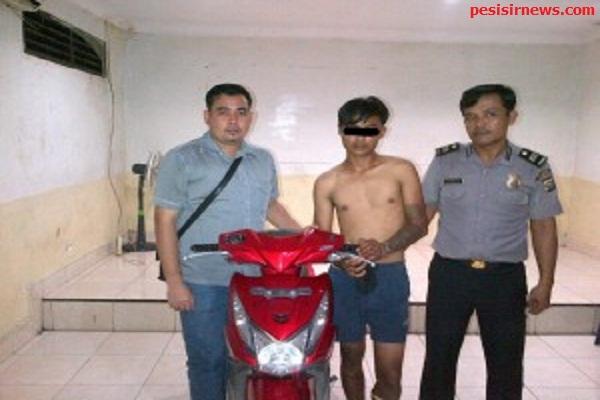 Pelaku Curanmor , Ditangkap Tim Opsnal Polsek Bagan Sinembah