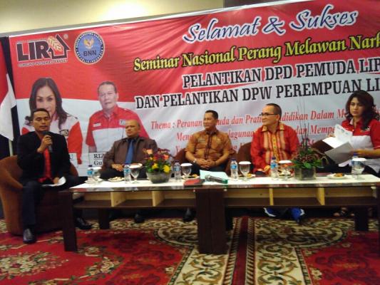 Pelantikan DPW Pemuda LIRA Sumut Dirangkai Seminar Nasional